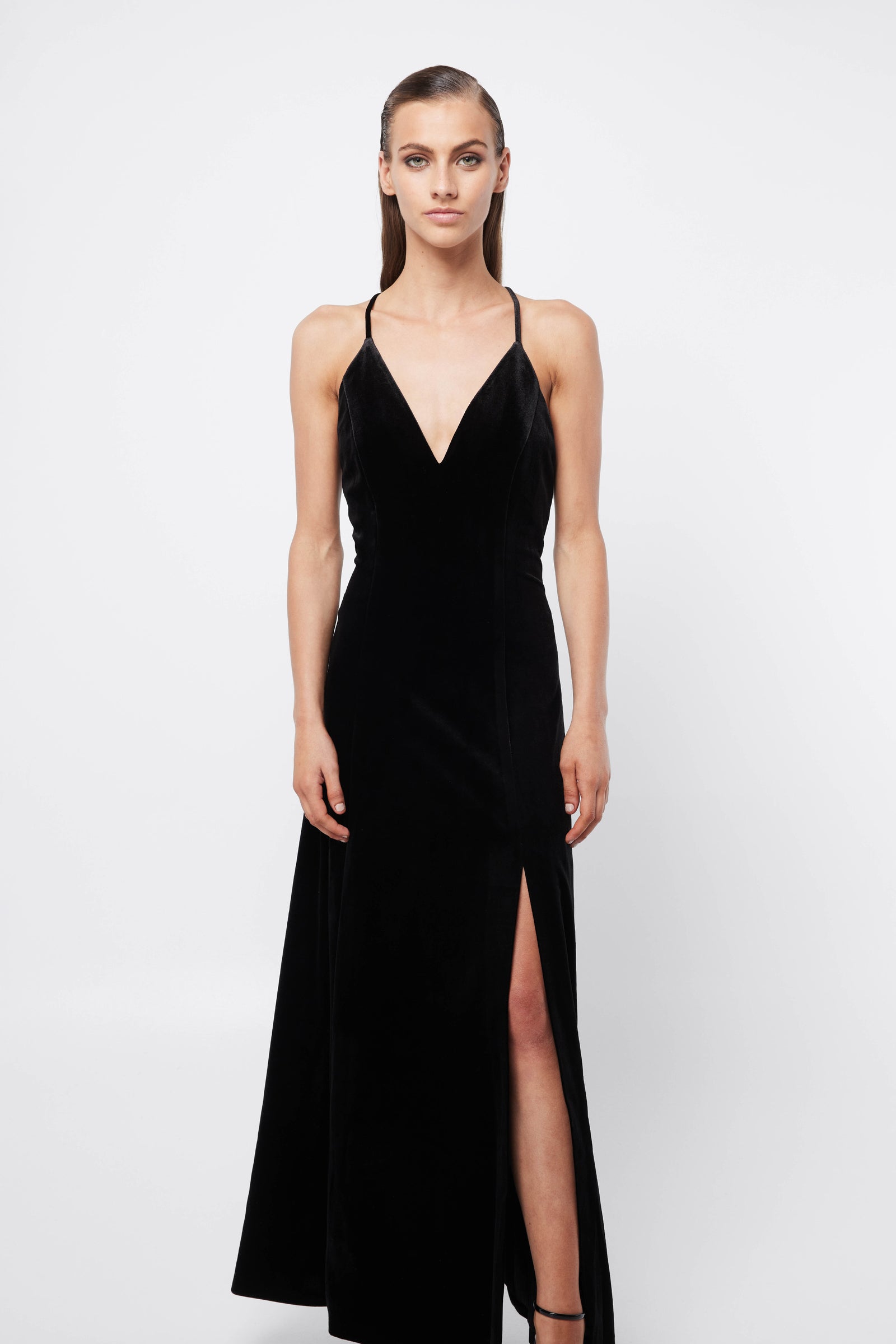 Eulalie Maxi Velvet Dress – Kendi Boutique