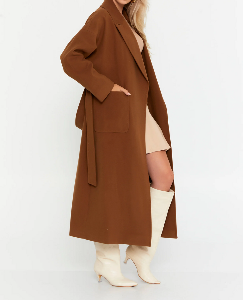 Camel Wool Coat