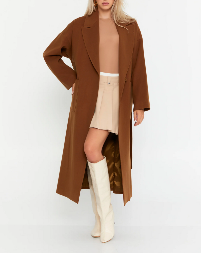 Camel Wool Coat
