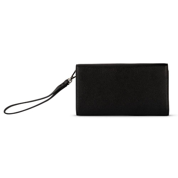 NINA-Black Vegan Leather Wallet