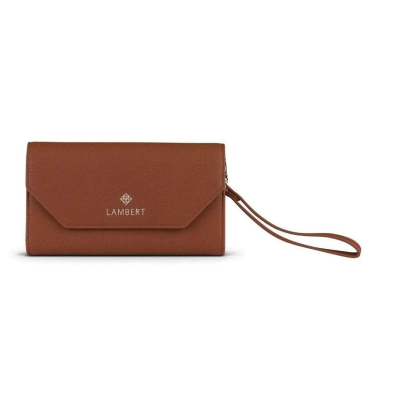 NINA - Tan Vegan Leather Wallet