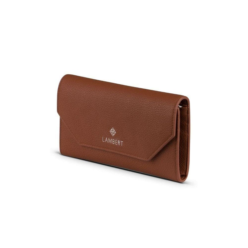 NINA - Tan Vegan Leather Wallet