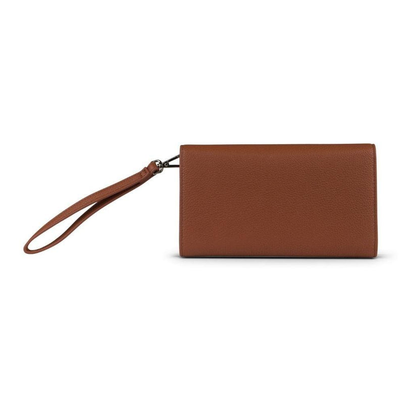 NINA - Tan Vegan Leather Wallet