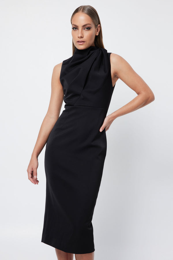 Sheath Dress-Black