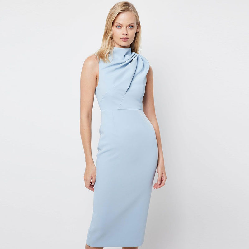 Sheath Dress - Blue