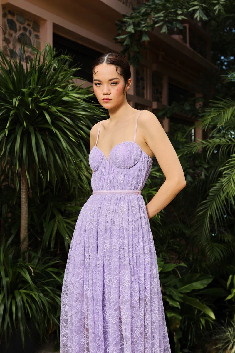 Lavender Lace Dress